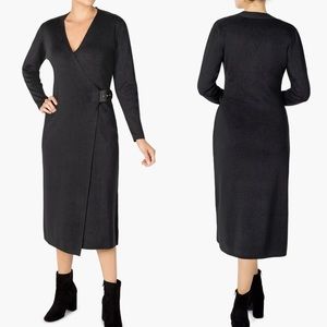 Julia Jordan Knit Wrap Sweater Dress NWOT